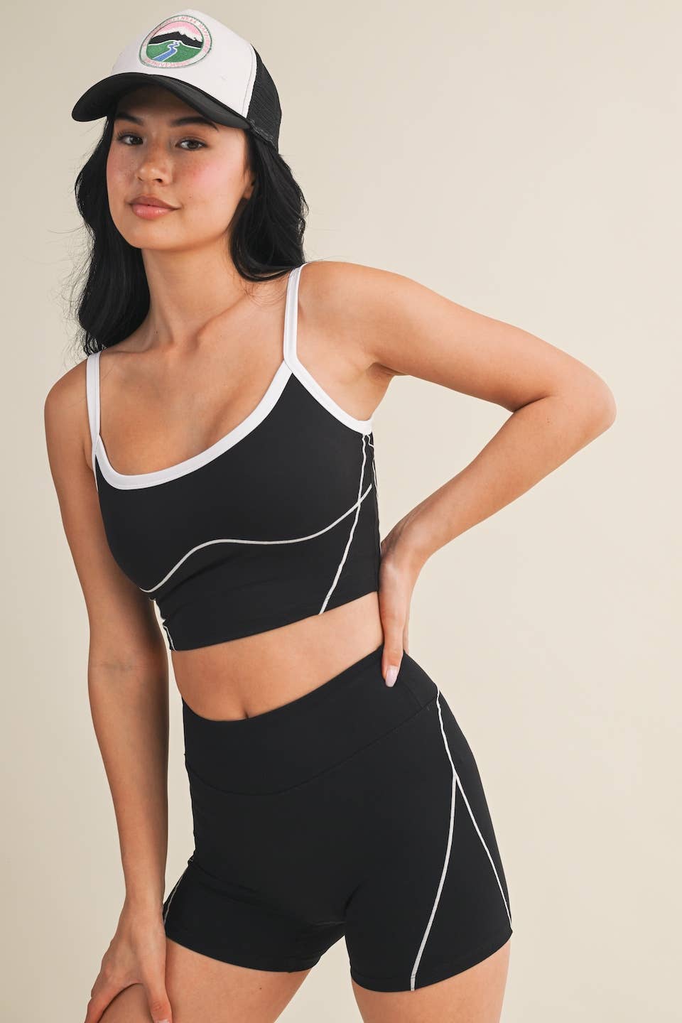 The Contrast Contour Top