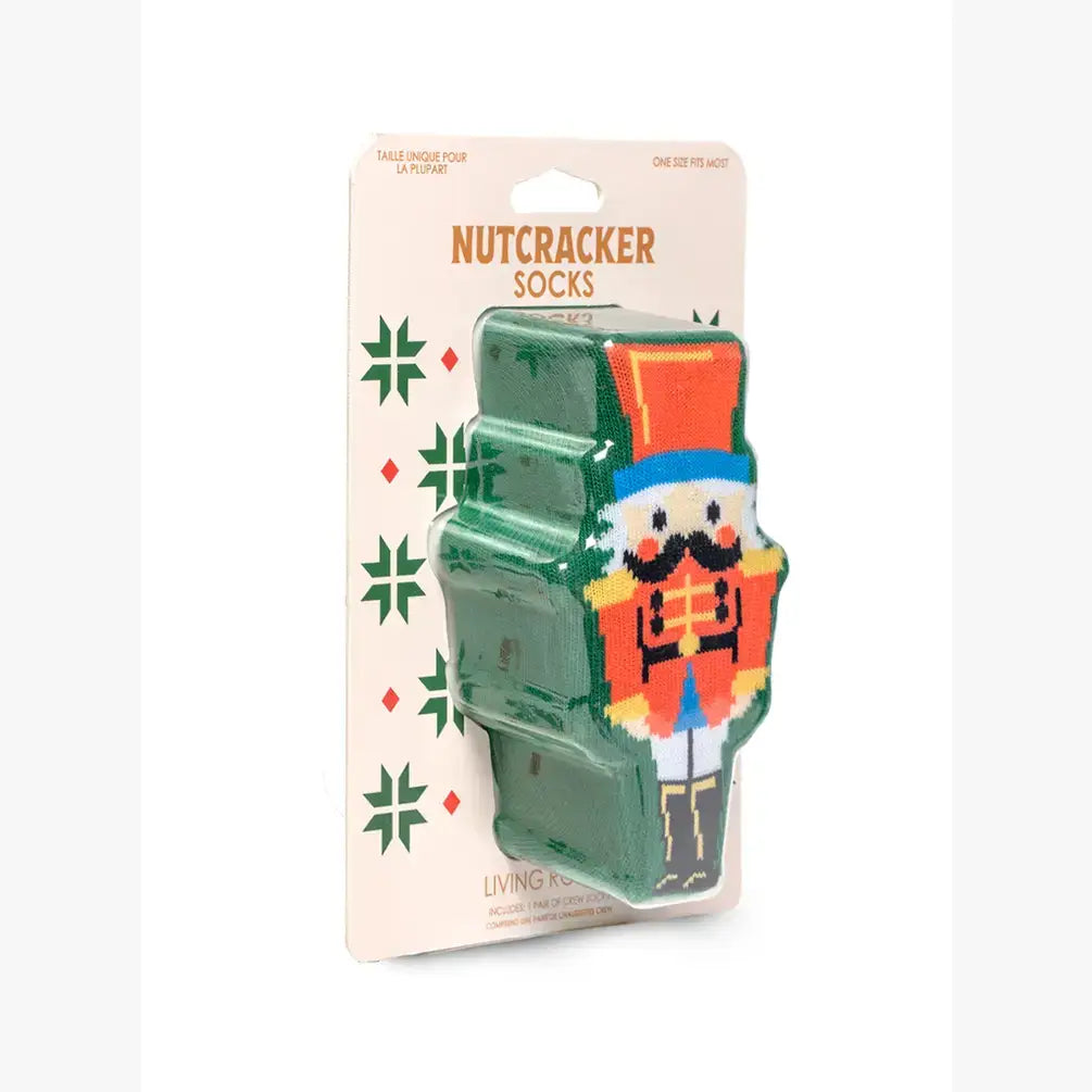 '3D' Nutcracker Socks