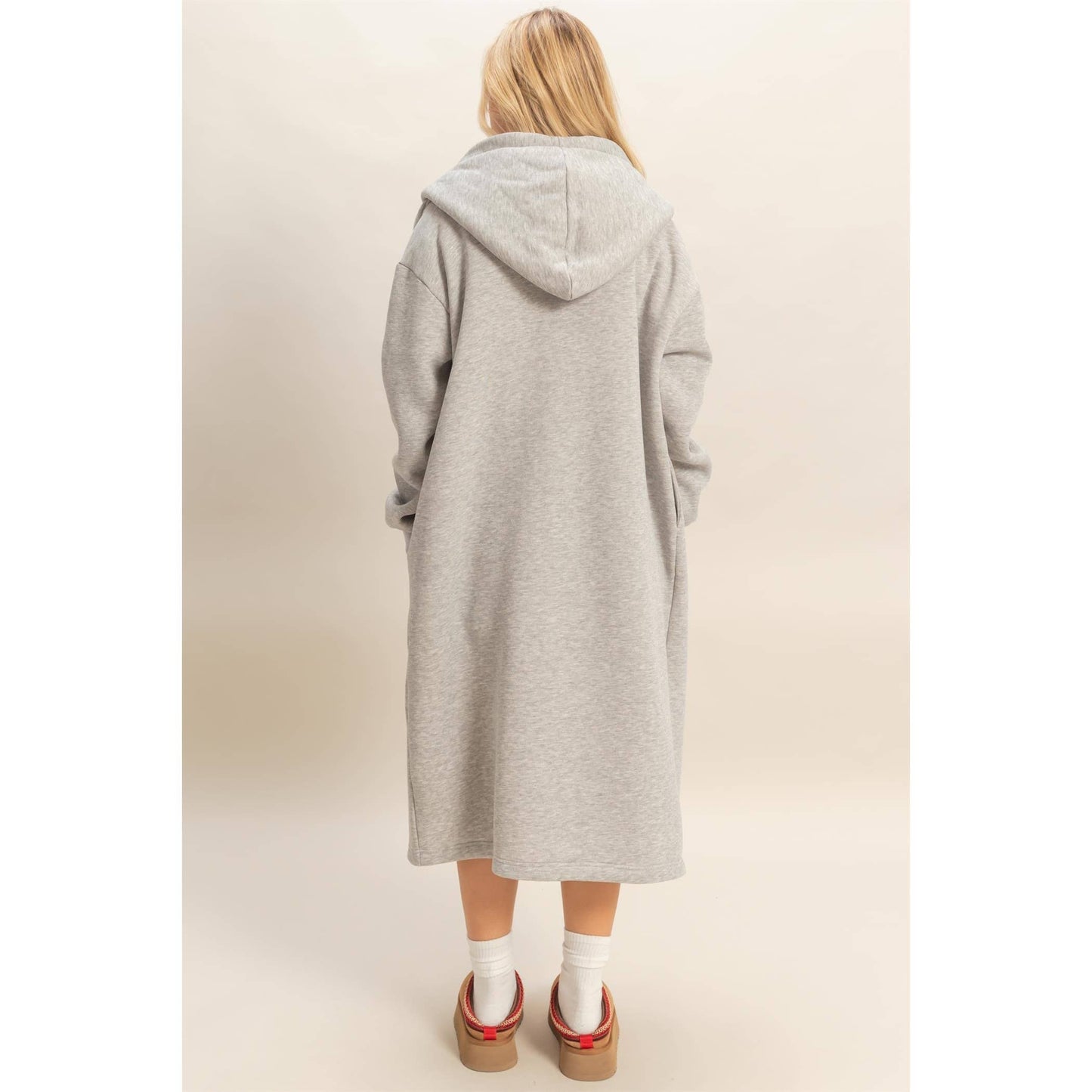 French Terry Hooded Jacket