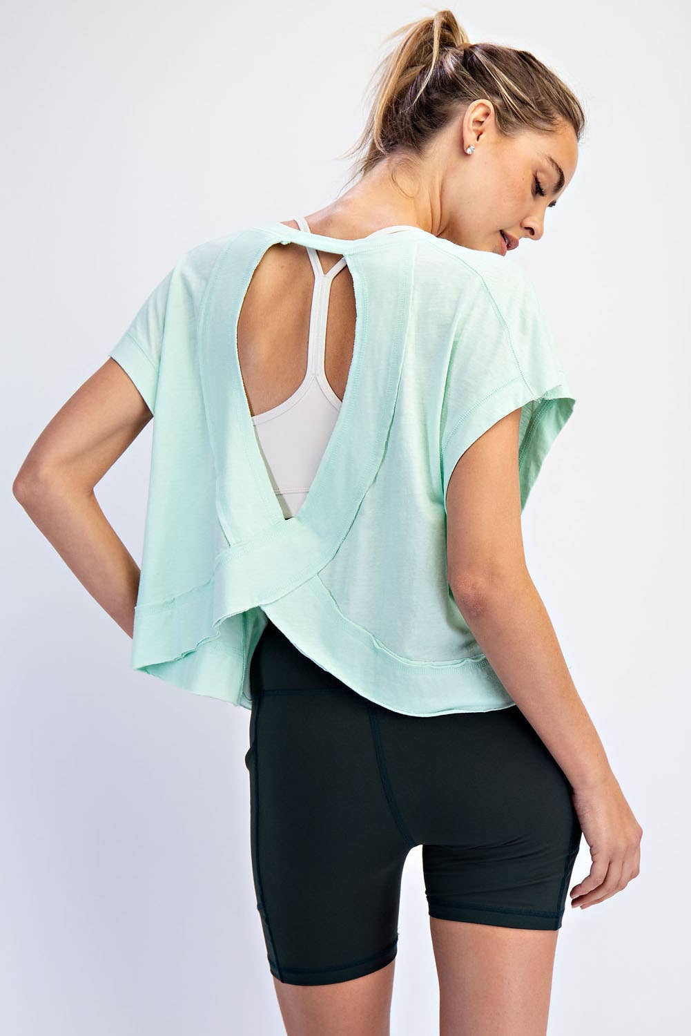 The Elles Open Back Top