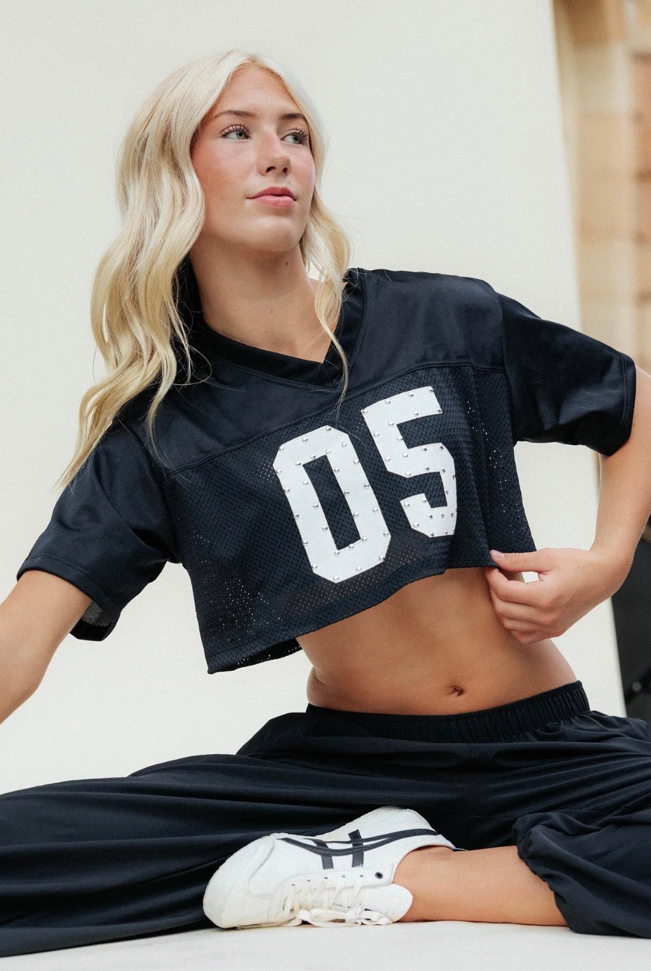 AUG PREORDER Studded Crop Jersey