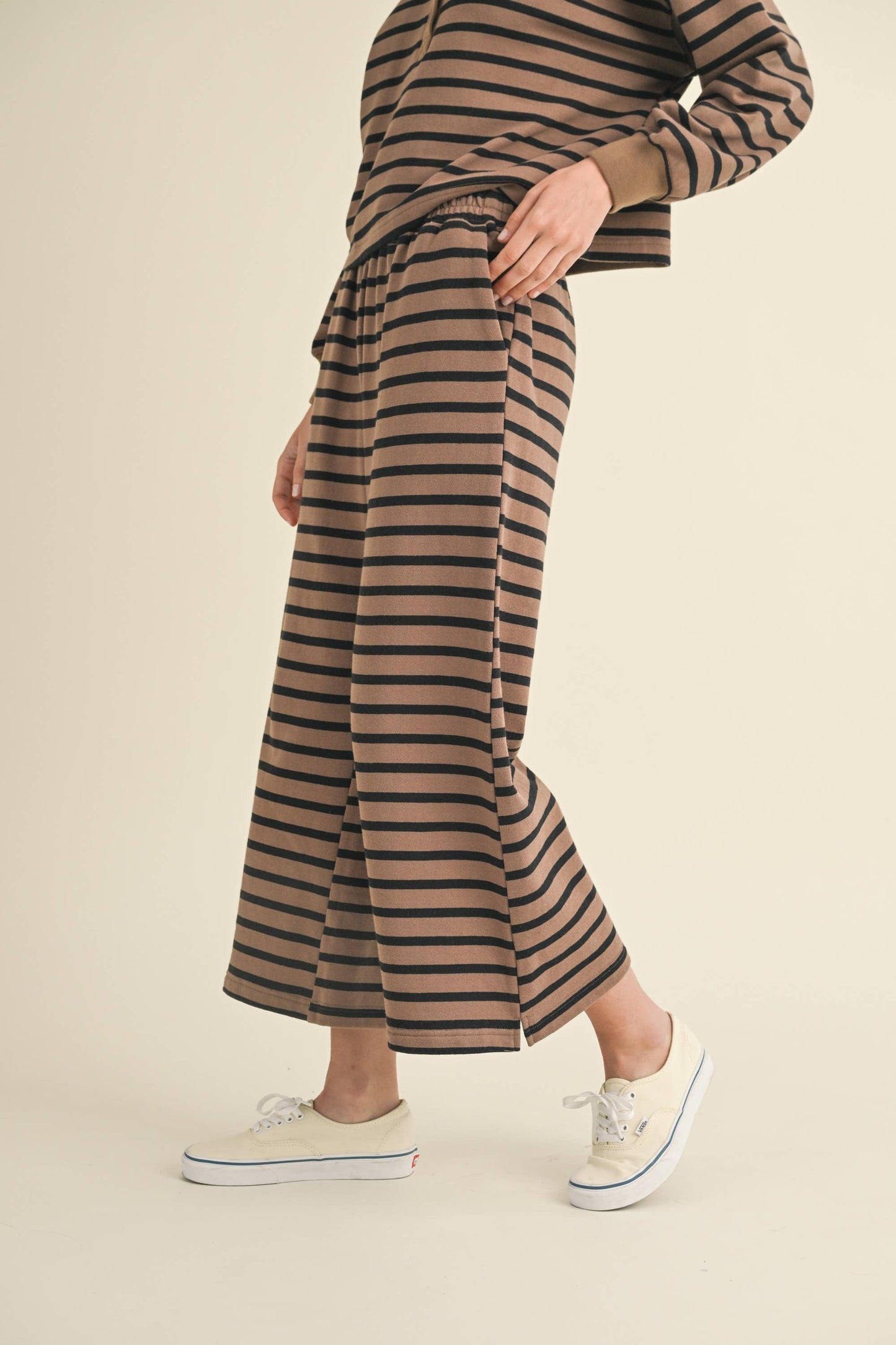 Striped Straight Leg Pant