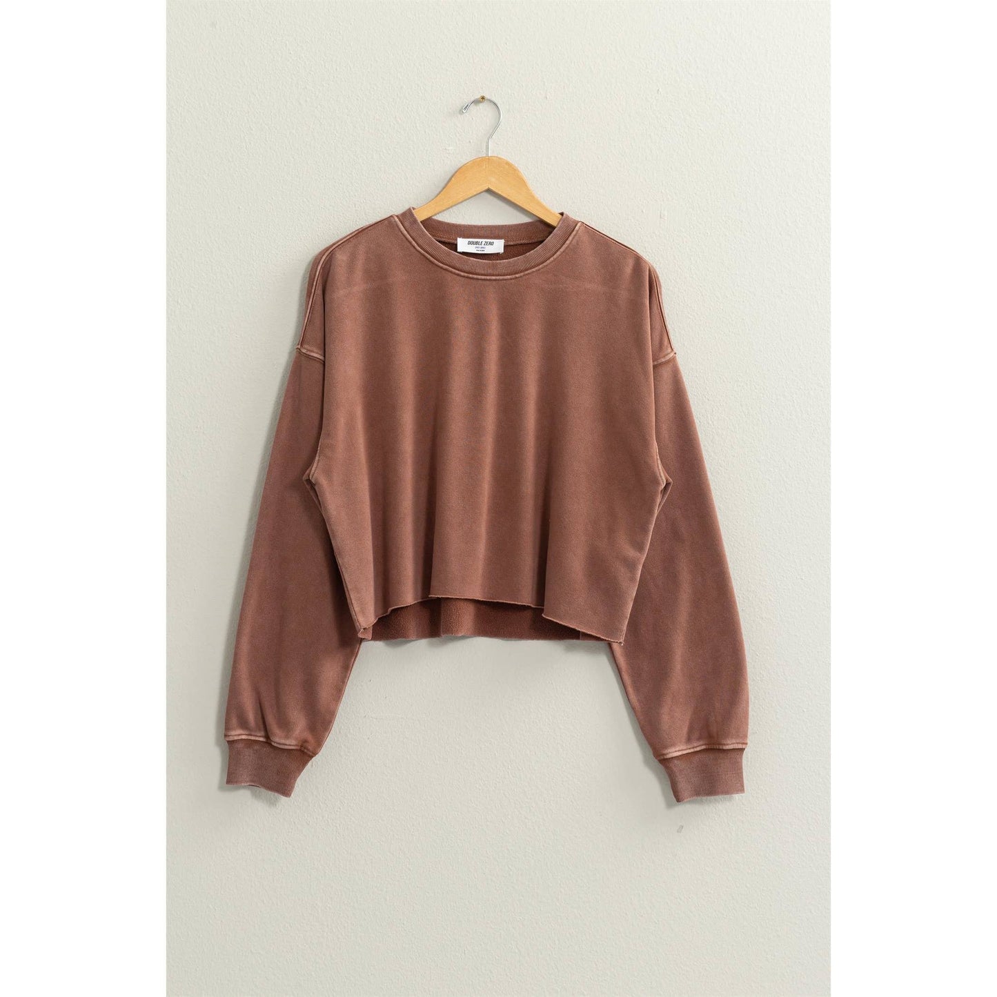 Cropped Crewneck Sweatshirt