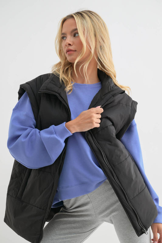 Oversized Puffer Vest