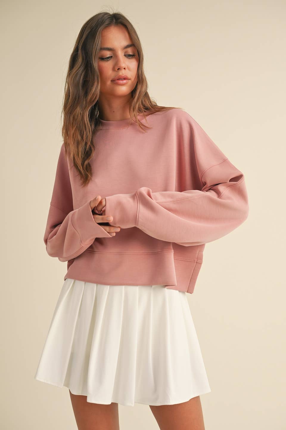 Super Soft Air Scuba Oversized Crop