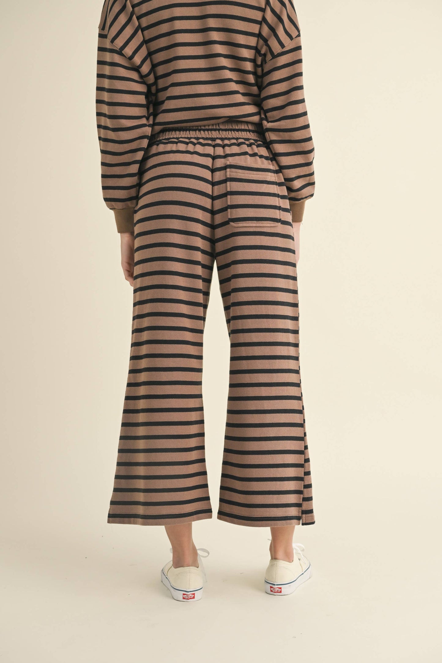 Striped Straight Leg Pant