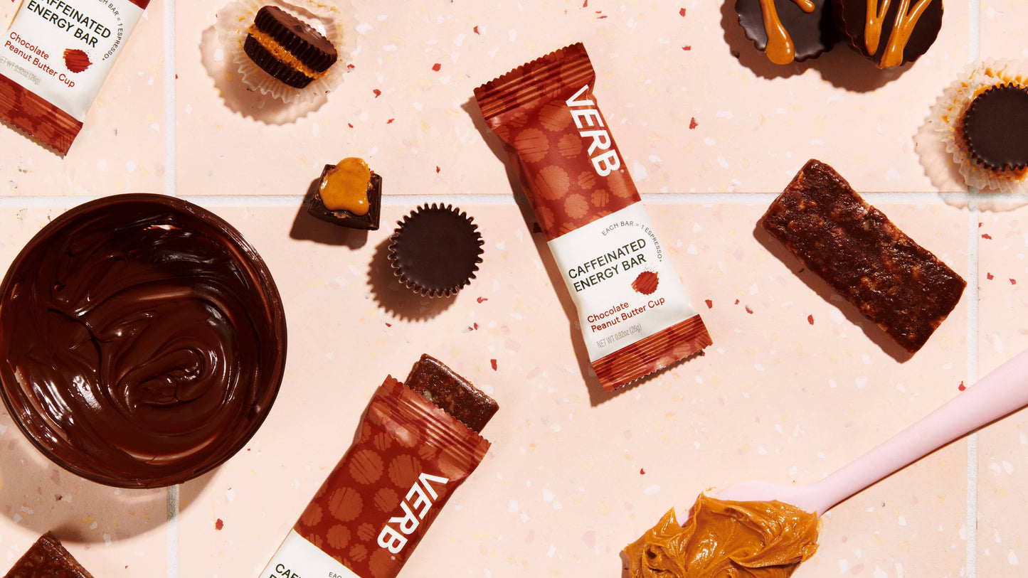 VERB Caffeinated Snack Bar- Chocolate Peanut Butter Cup