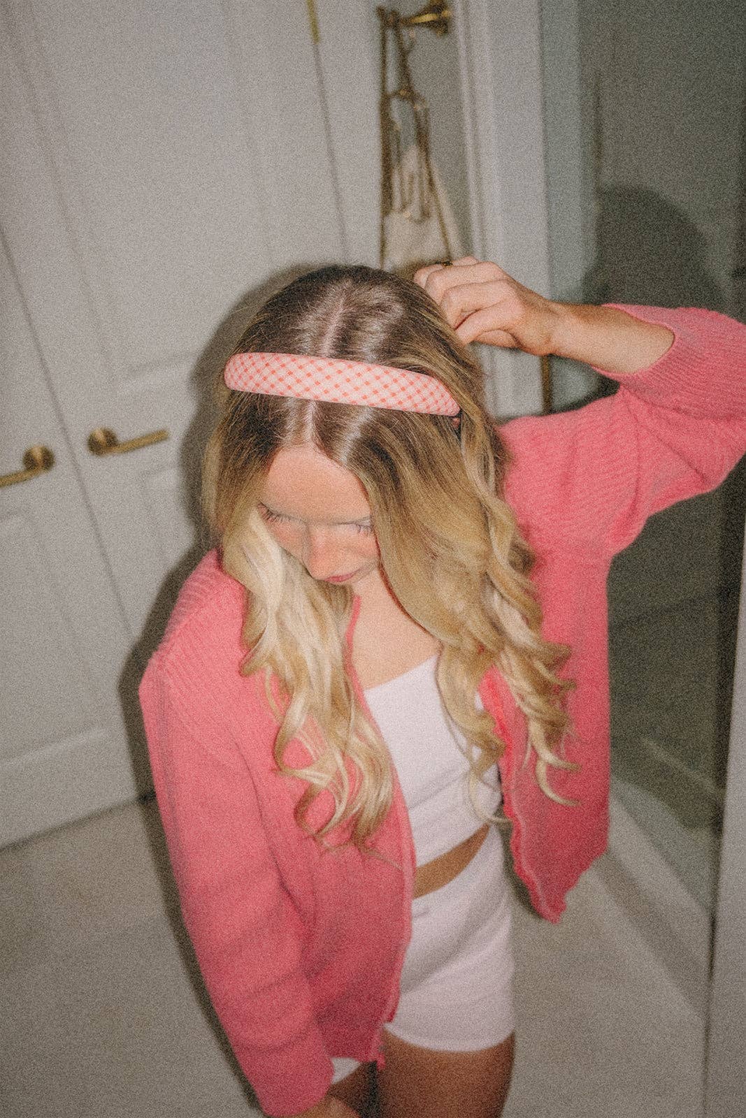 Girlhood Plaid Skinny Headband