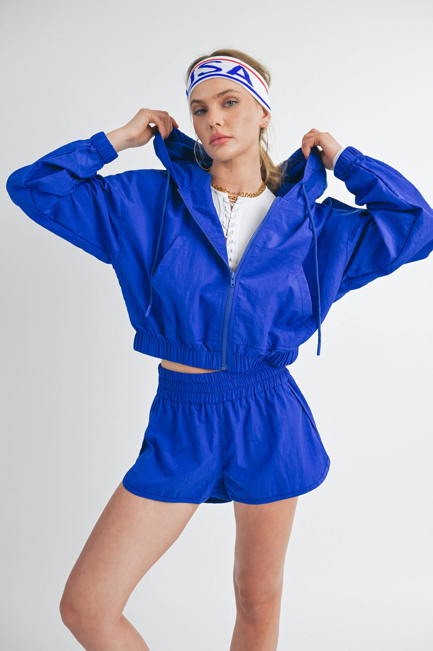 Cropped Windbreaker