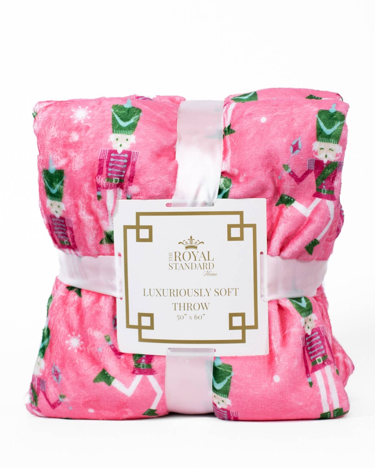 Nutcracker Cutie Pink Throw