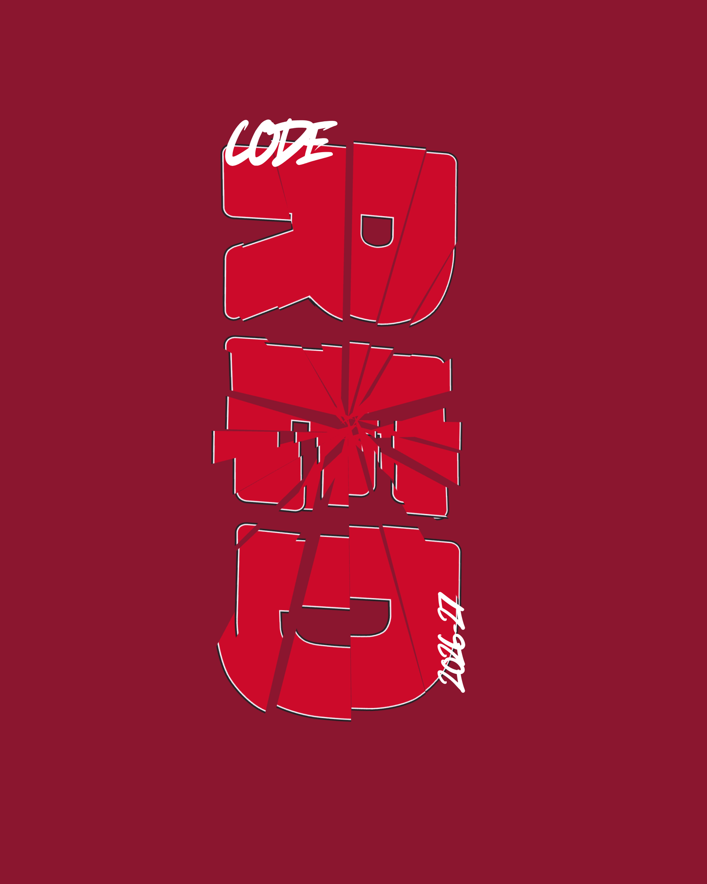 Code Red Varsity Poms Tee