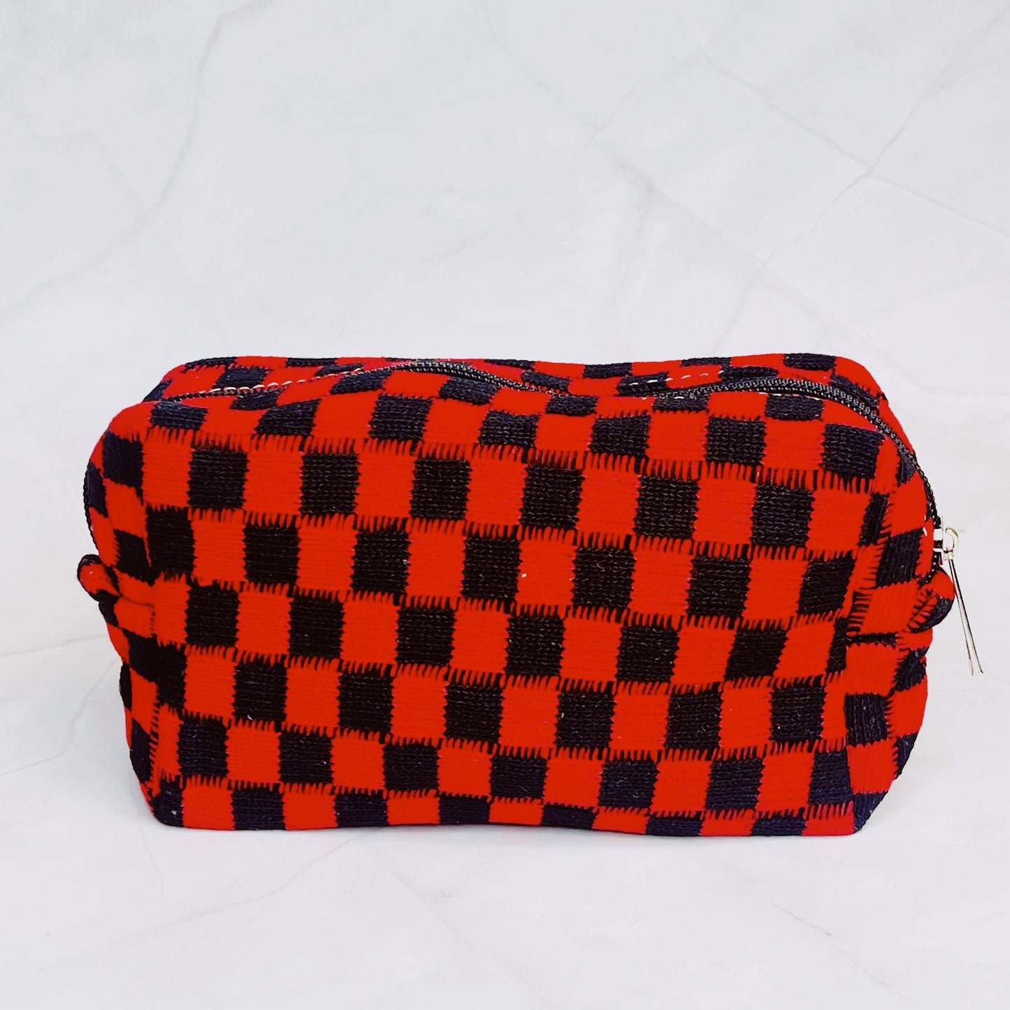 'Check Yourself' Cosmetic Bag