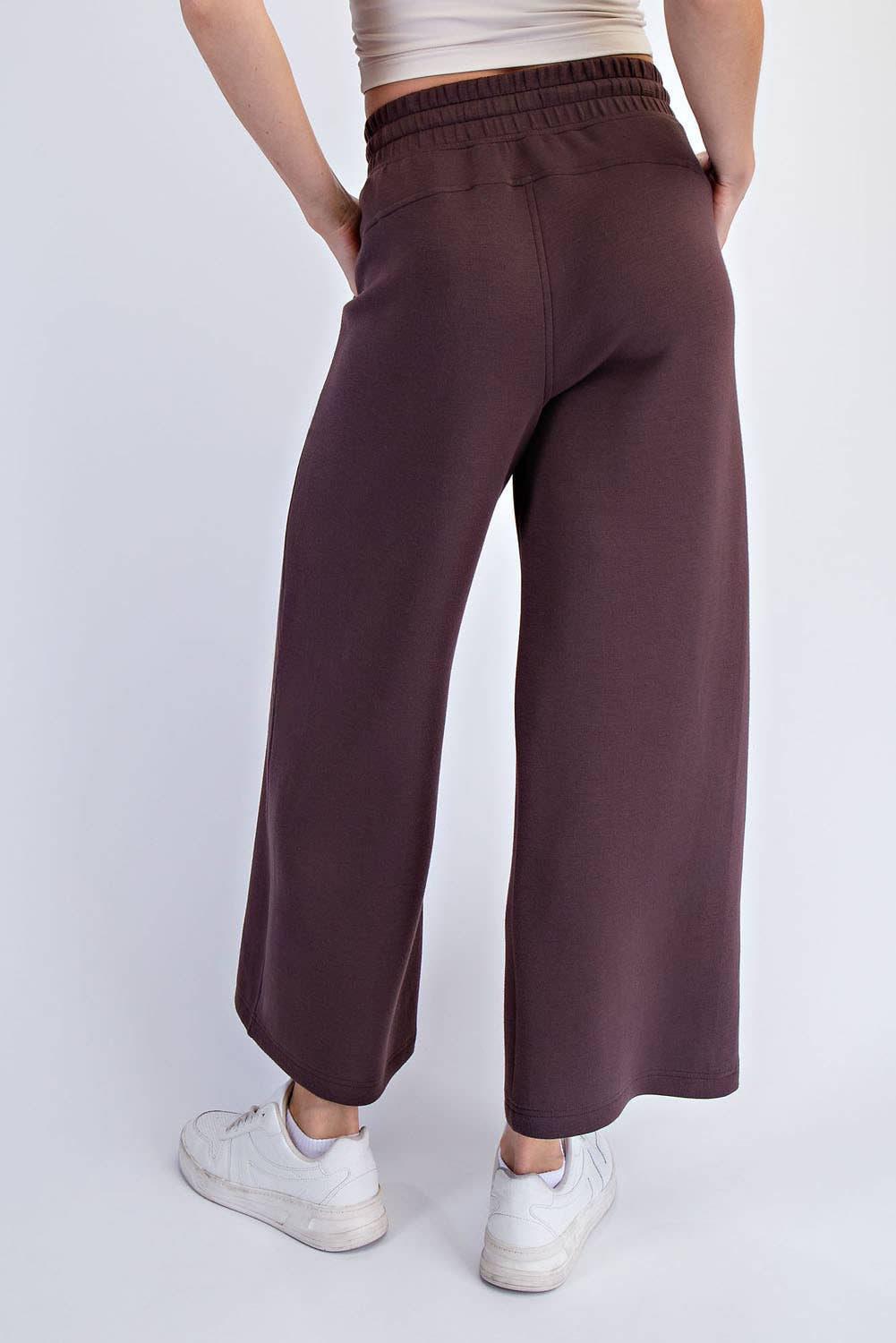 The Core Soft Scuba Cropped Wideleg