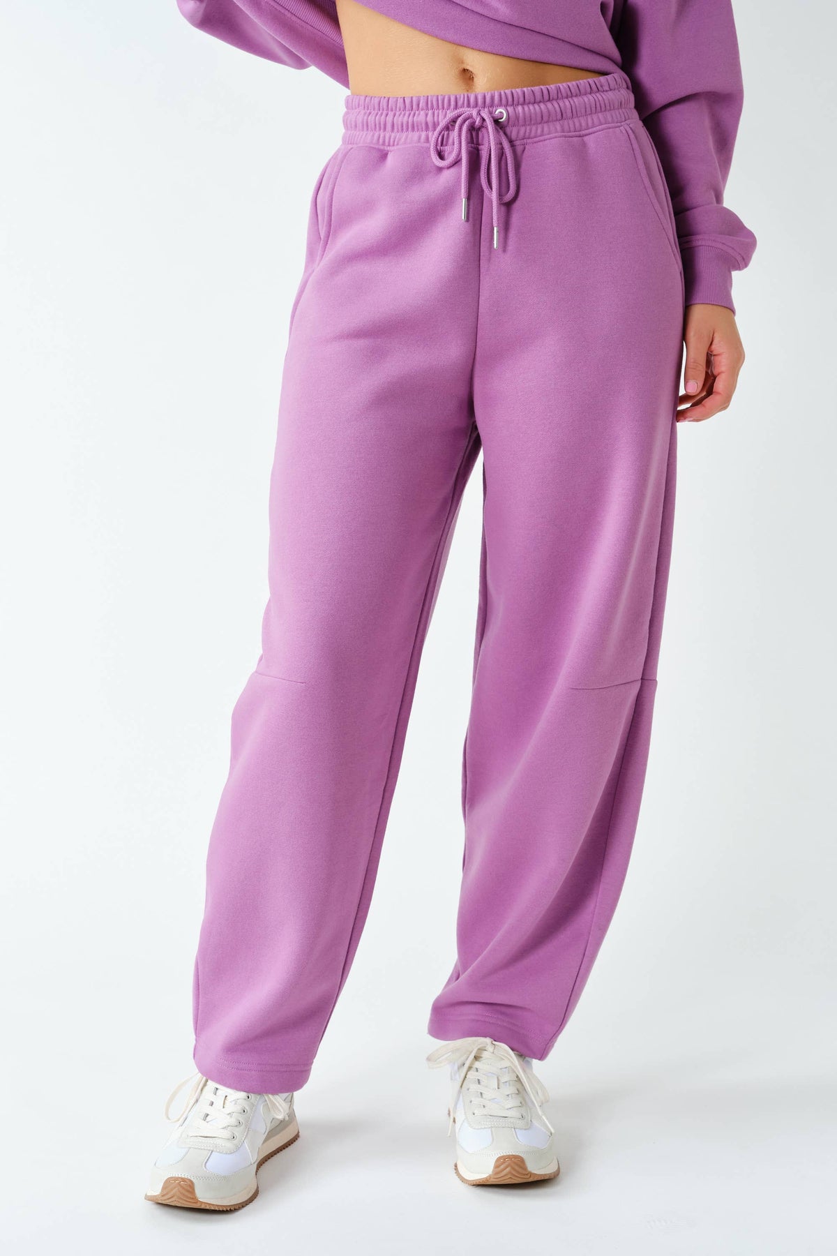 Cotton Fleece Aspen Barrel Sweatpants: SYCAMORE / S:M:L (2:2:2)