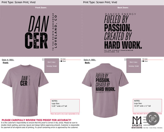 PREORDER Fueled By Tee- Adult Sizes