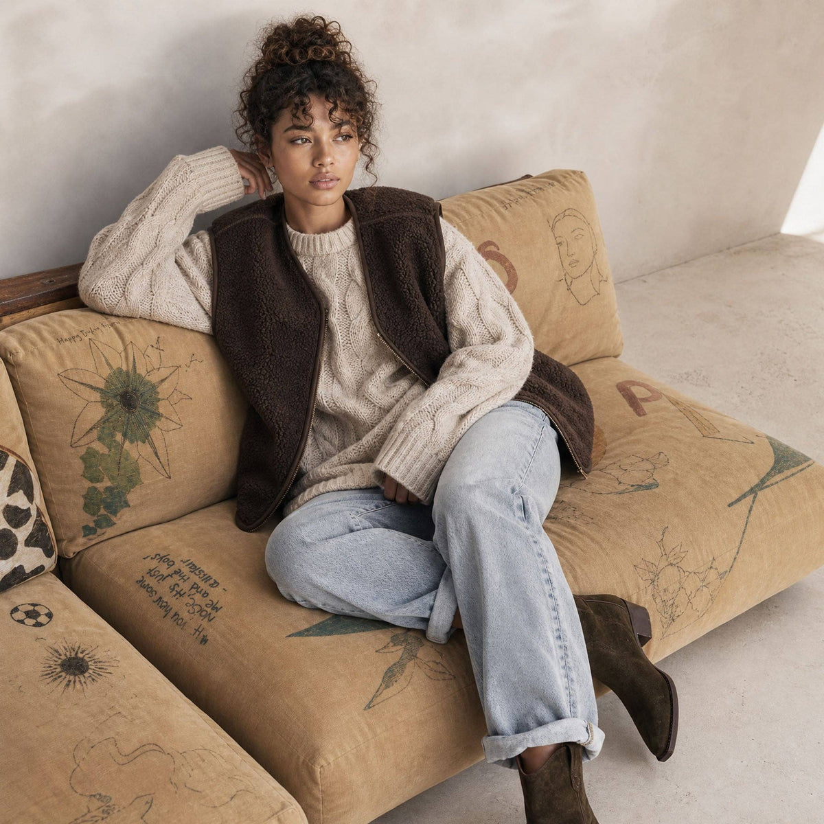 Berber Fleece Vest