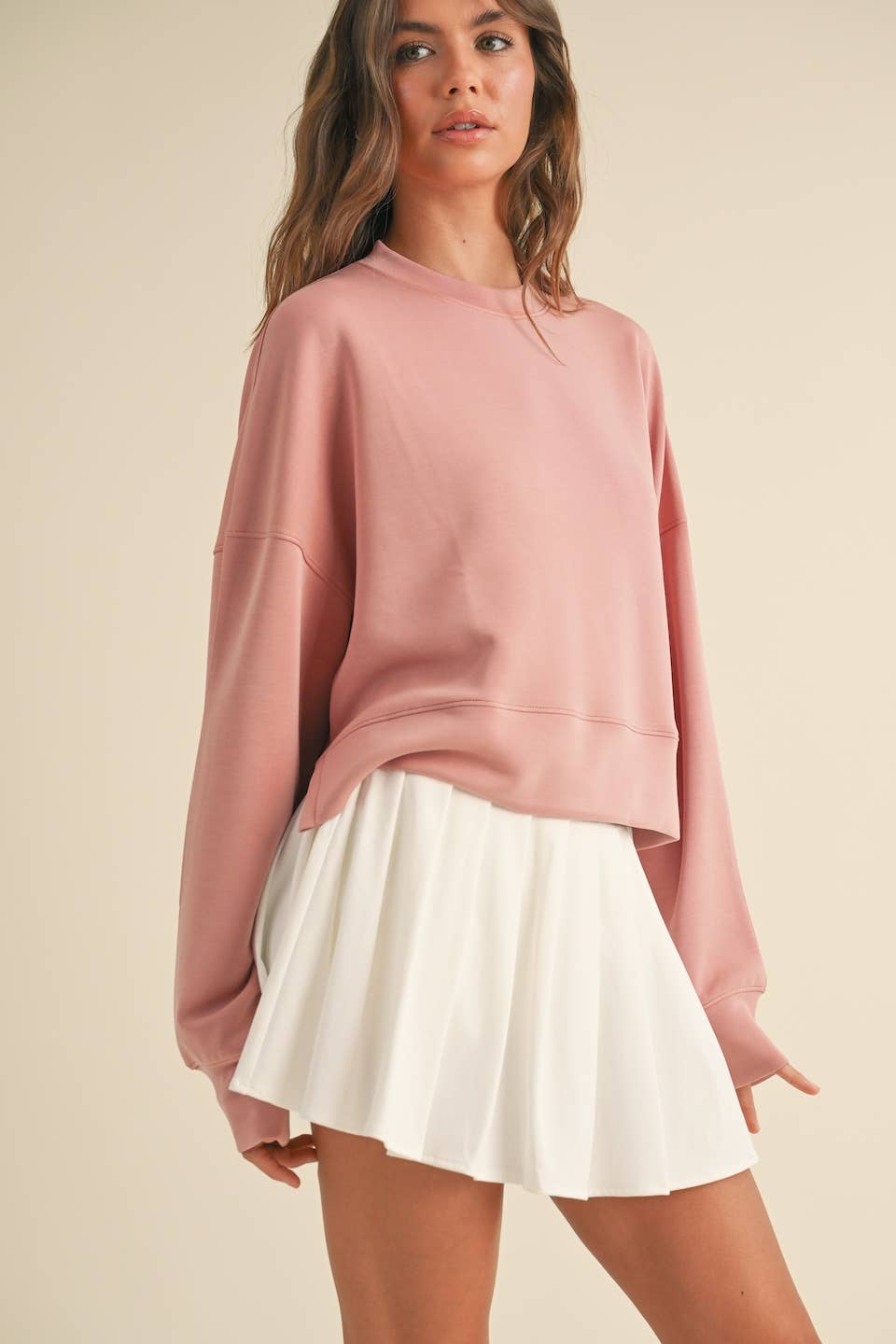 Super Soft Air Scuba Oversized Crop