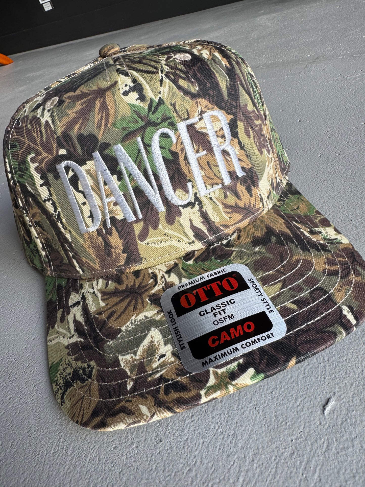 DANCER Camoflauge Hat