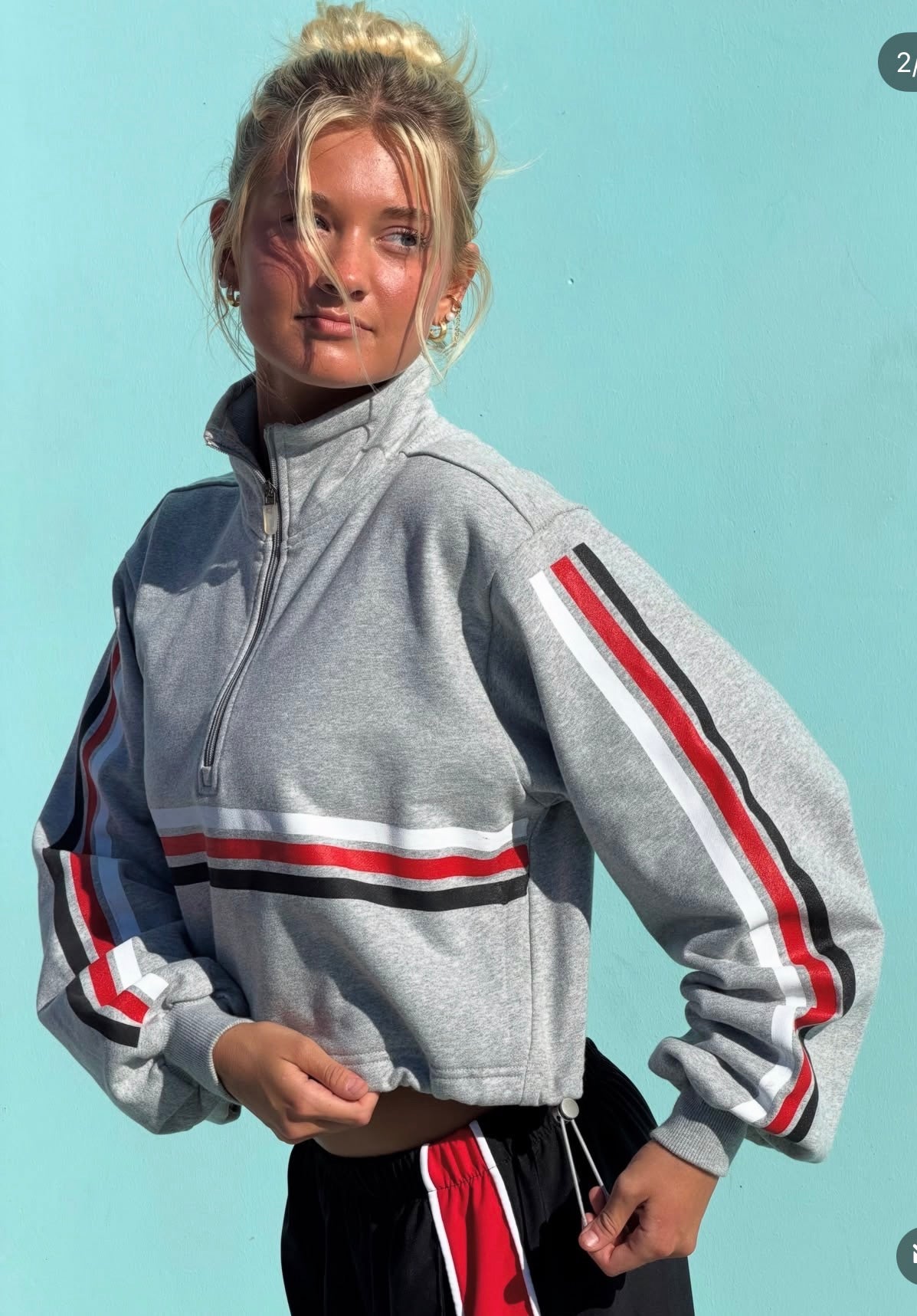 Half Zip Mock