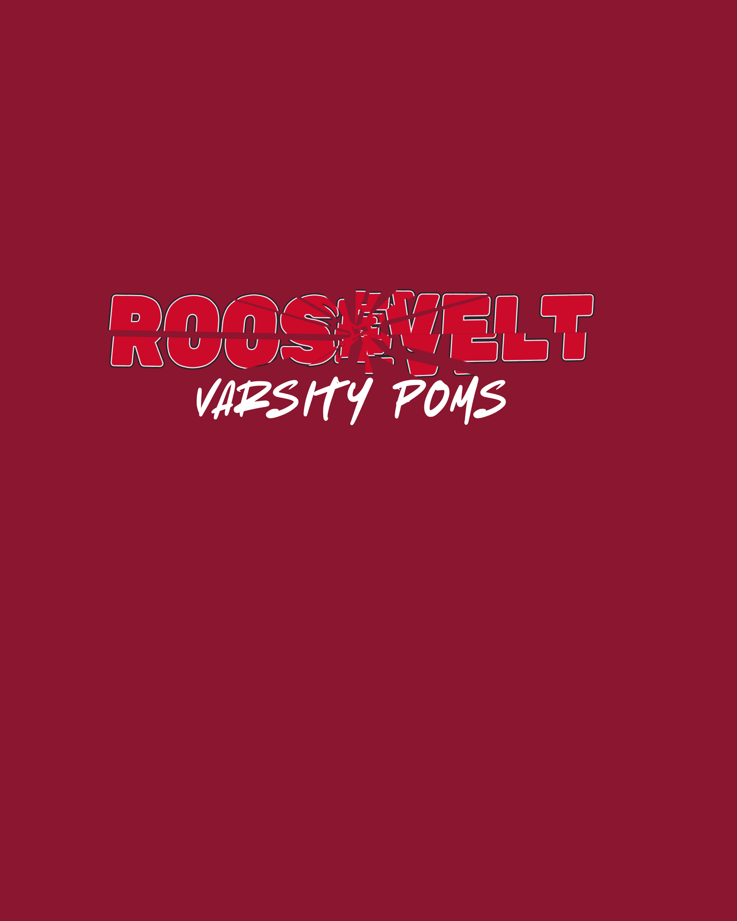 Code Red Varsity Poms Tee