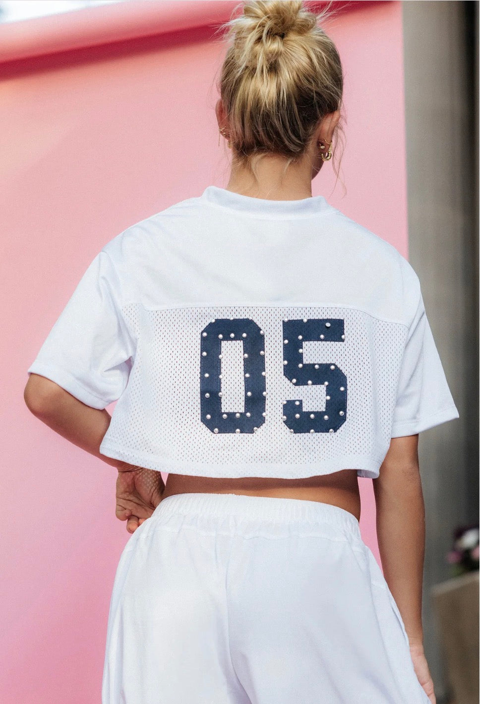 AUG PREORDER Studded Crop Jersey