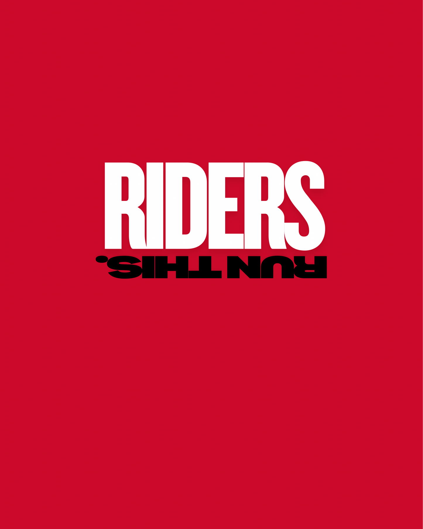 Riders Run This JV Tee