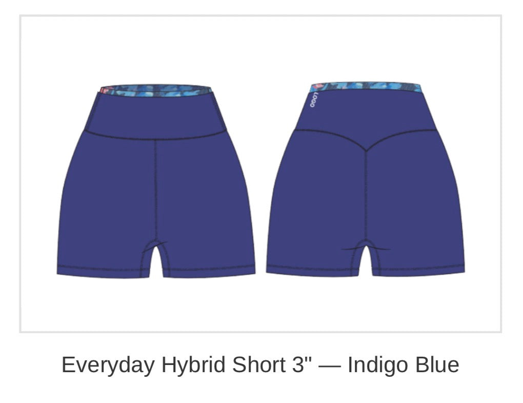 AUG PREORDER Everyday Hybrid Short 3"