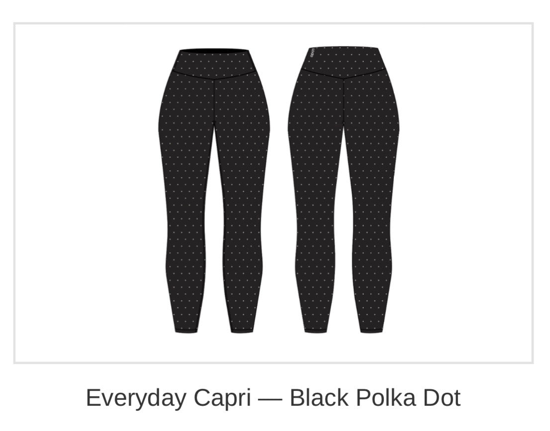 AUG PREORDER Everyday Capri