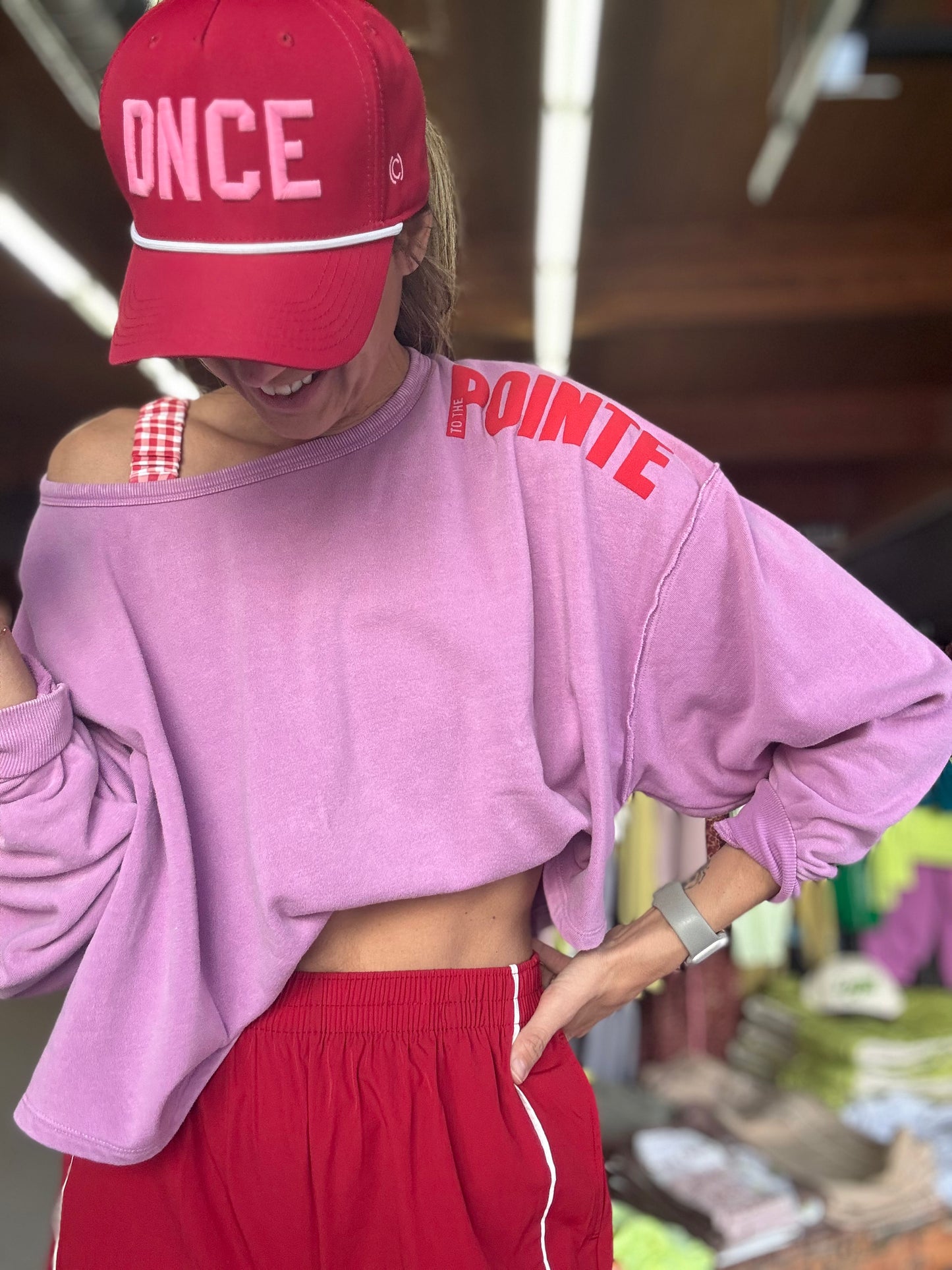 The 'Cold Shoulder' Logo Crop