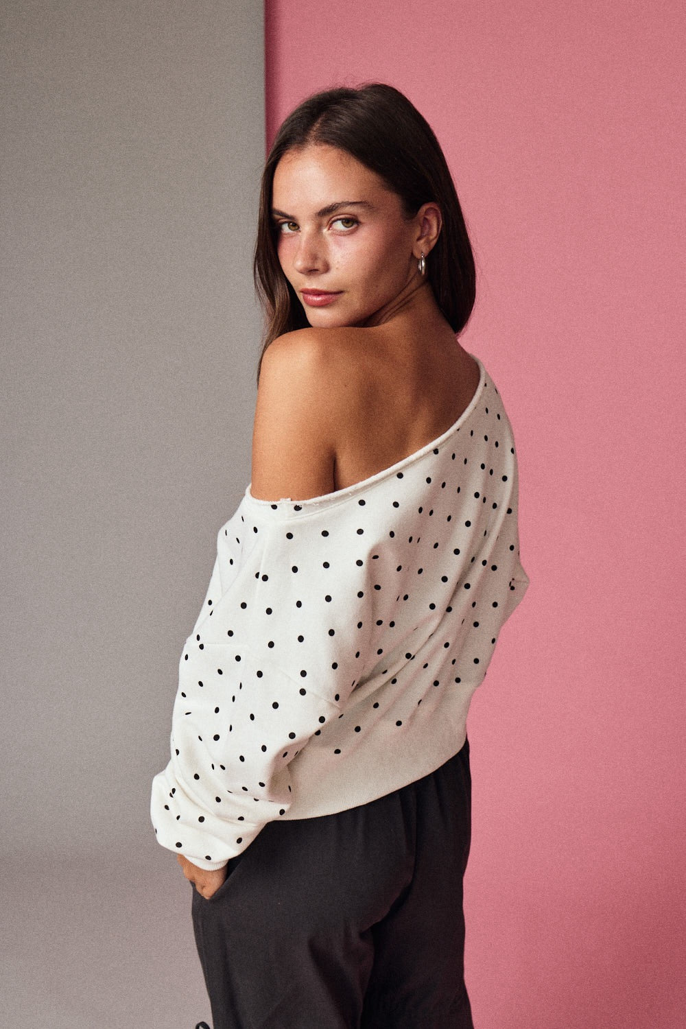 Chip on the Dot Knit