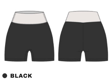 Everyday Foldover Short- Colorblock Edit