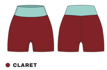 Everyday Foldover Short- Colorblock Edit