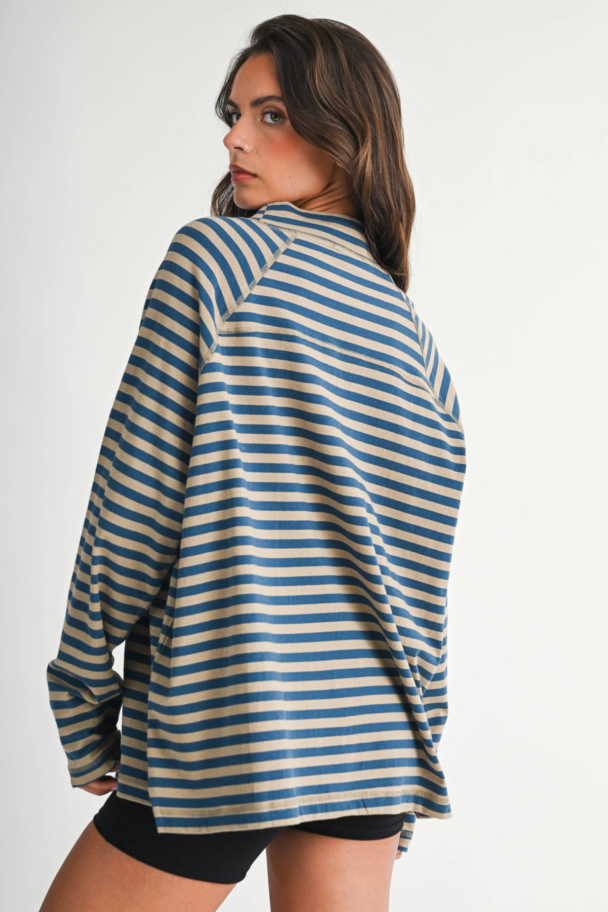 The Studio Slouch Stripe