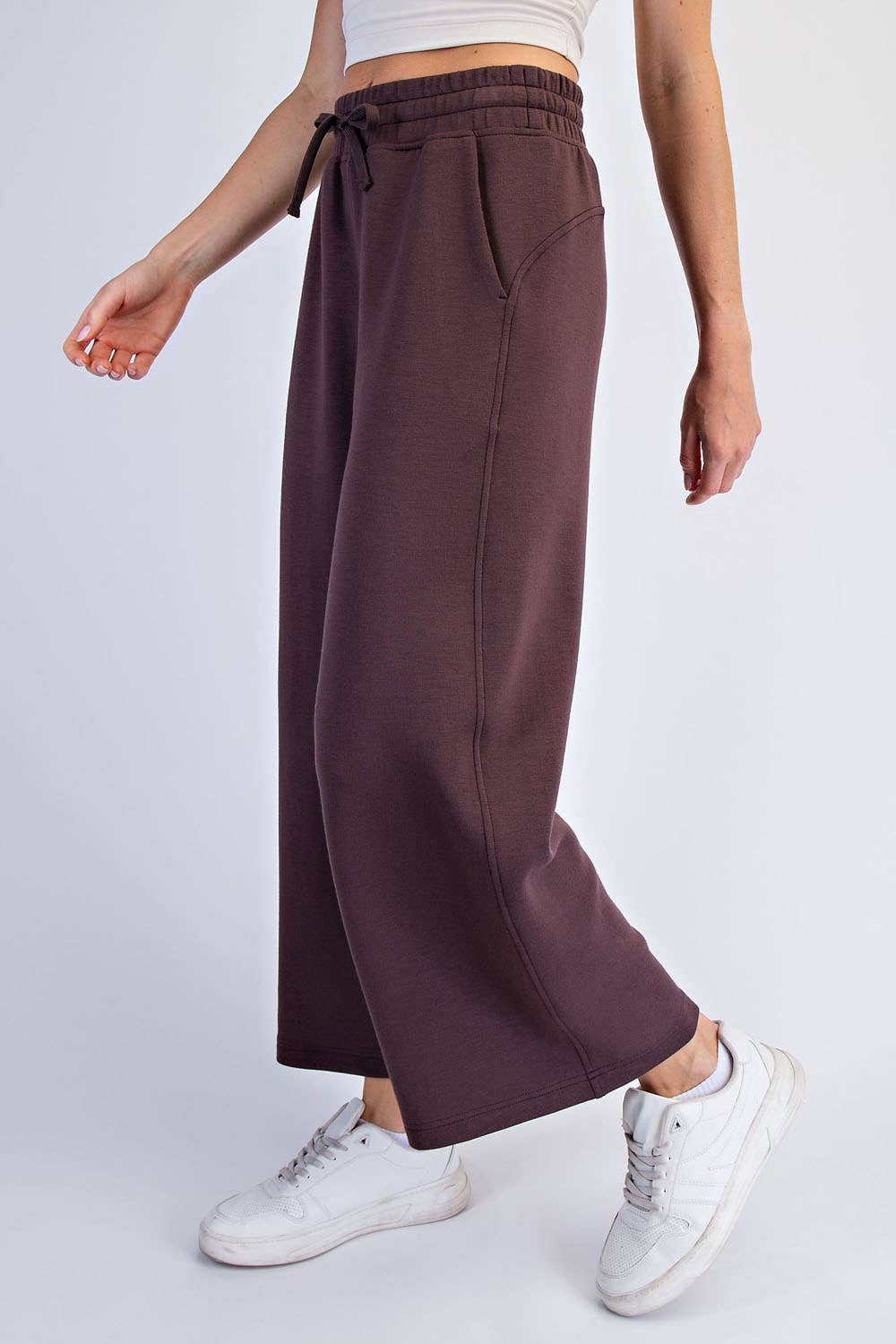 The Core Soft Scuba Cropped Wideleg