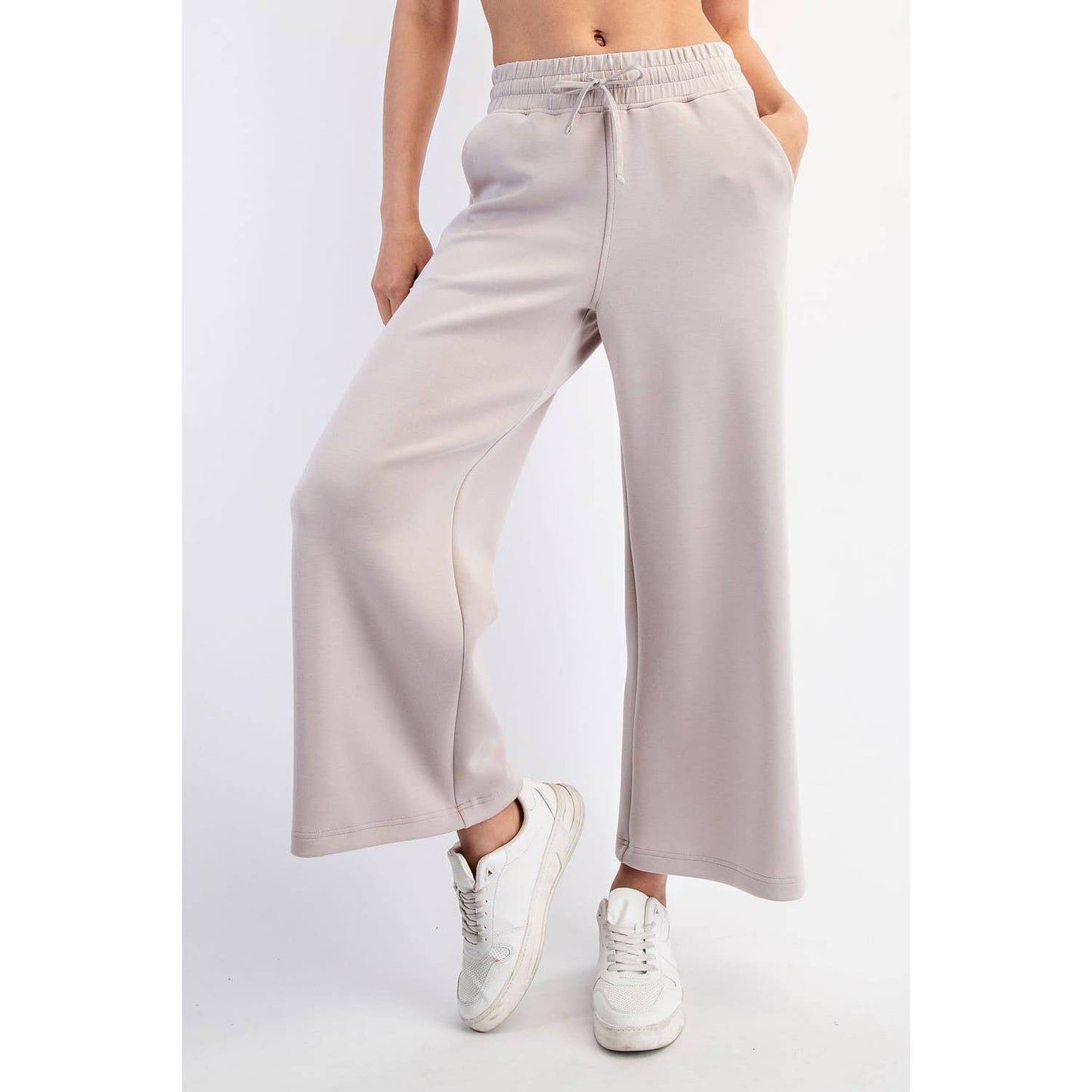 The Core Soft Scuba Cropped Wideleg