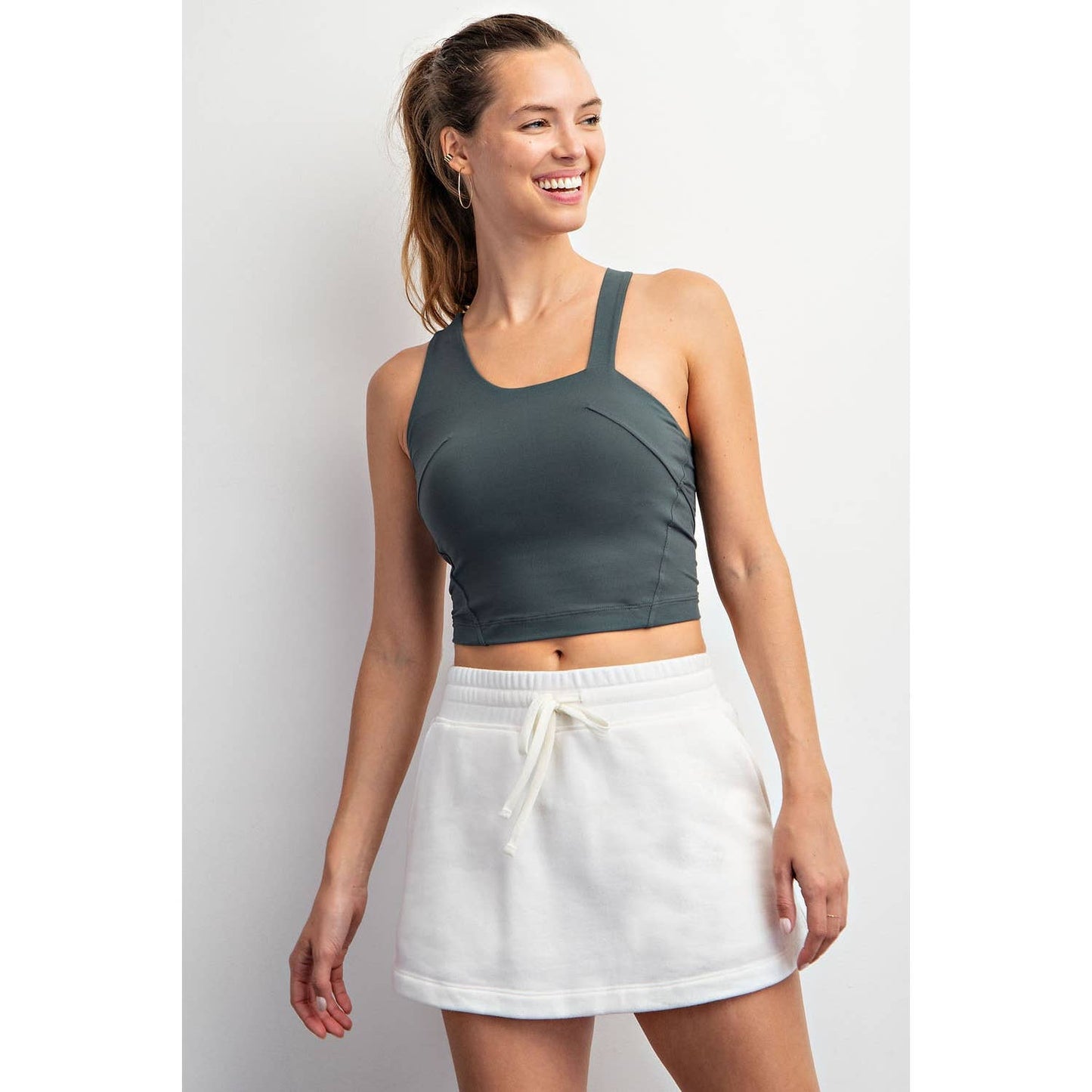 Butter Soft Strap Crop