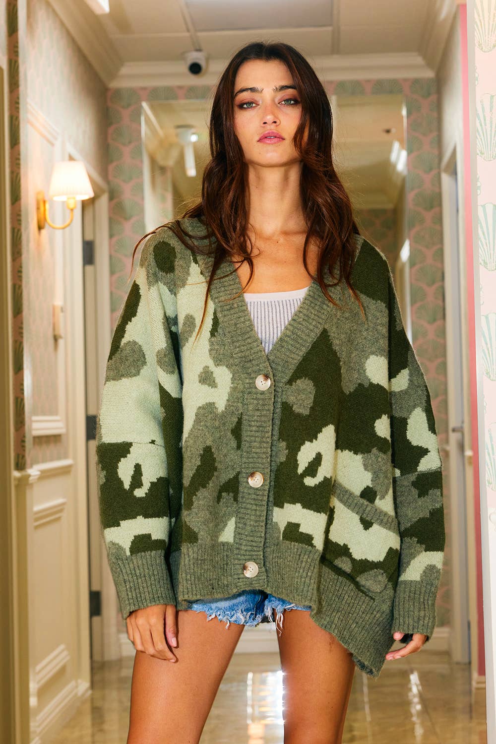 The Toprock Camo Cardi