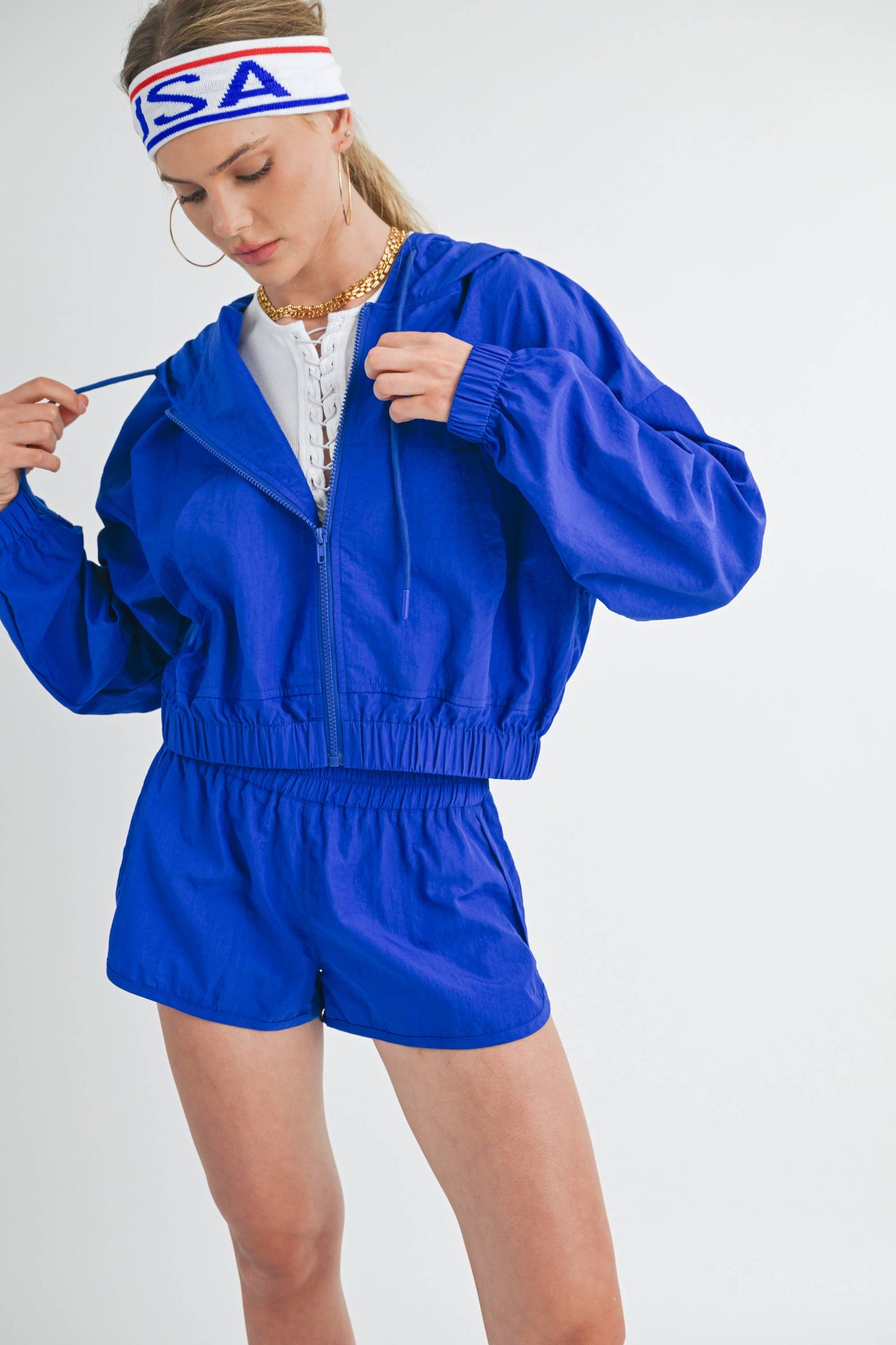 Cropped Windbreaker