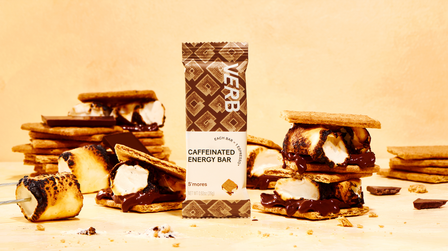 VERB- Caffeinated Snack Bar- S'mores