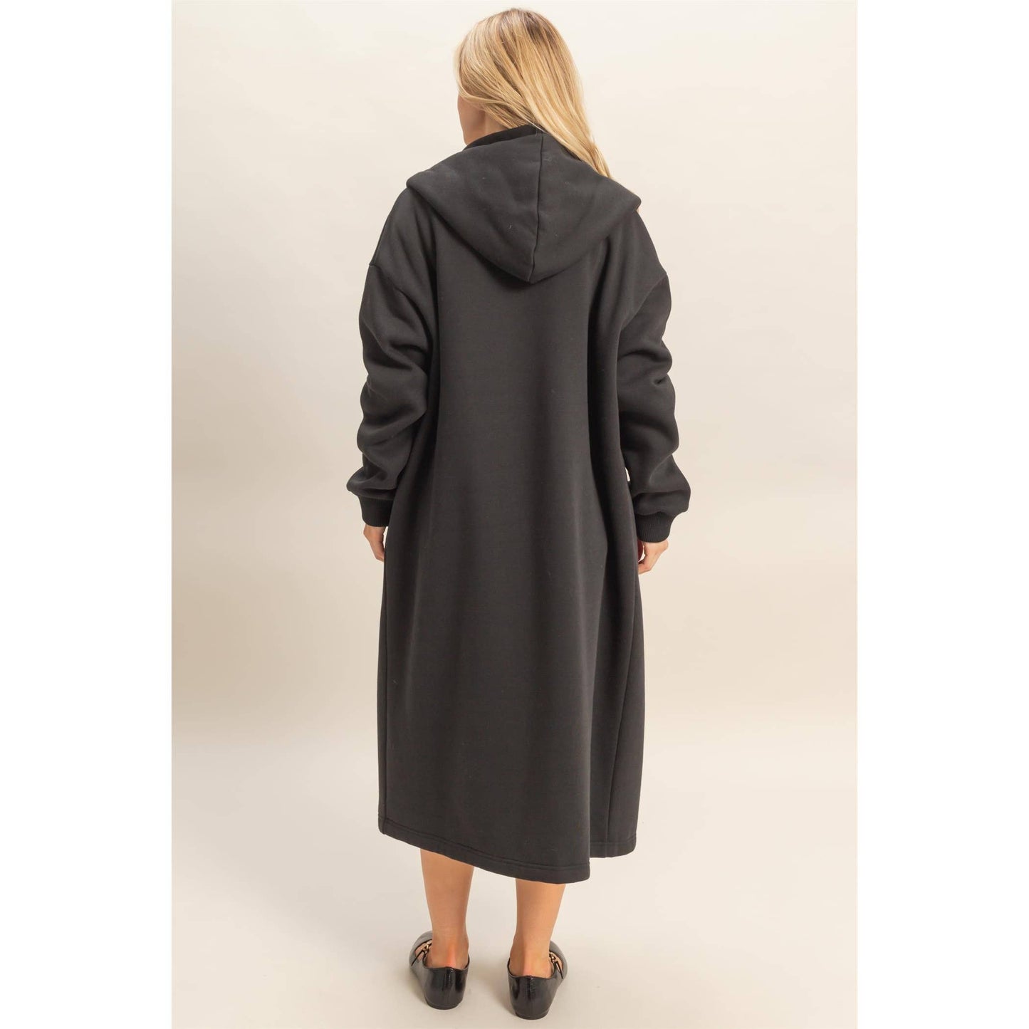 French Terry Hooded Jacket