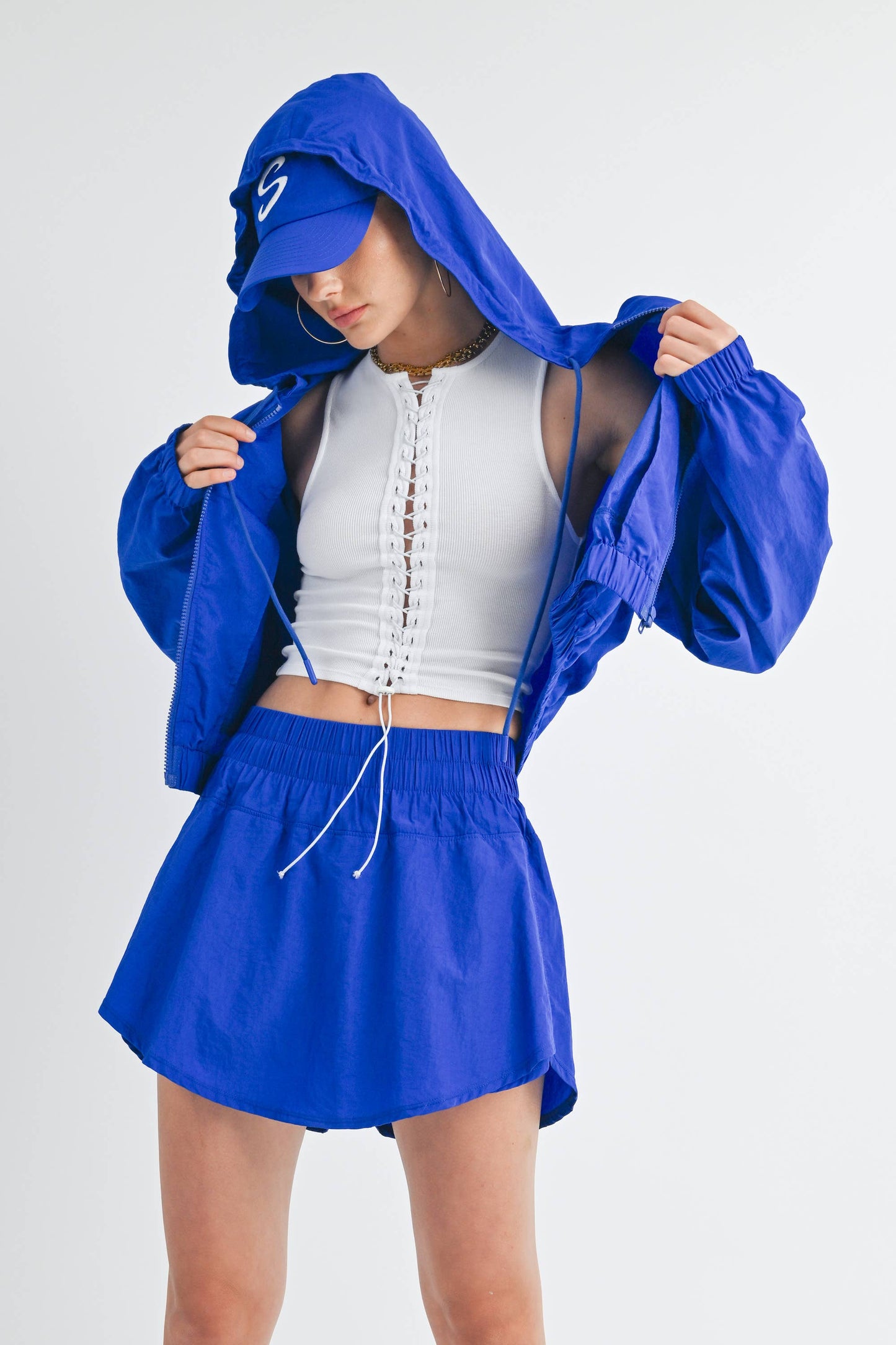 Cropped Windbreaker