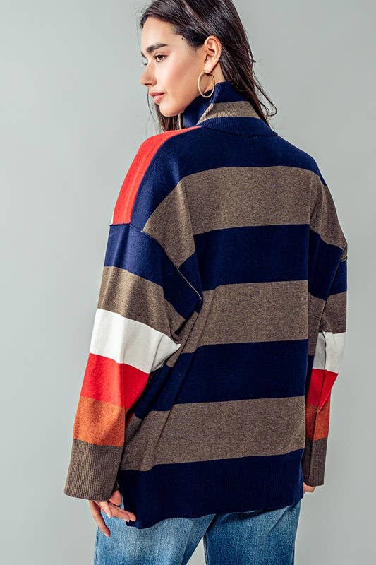 Spectrum Stripe QuarterZip