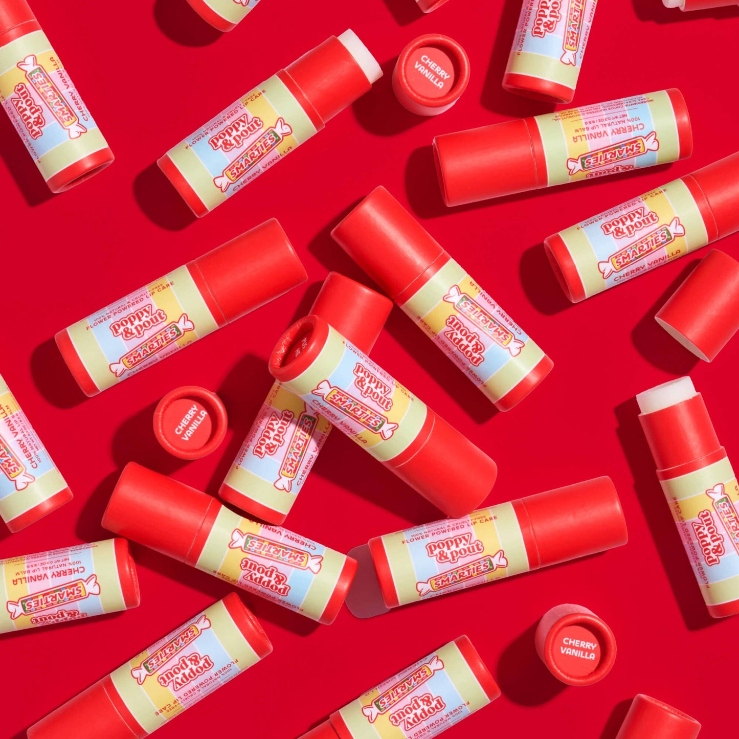 Limited Edition Smarties Lip Balm Cherry Vanilla