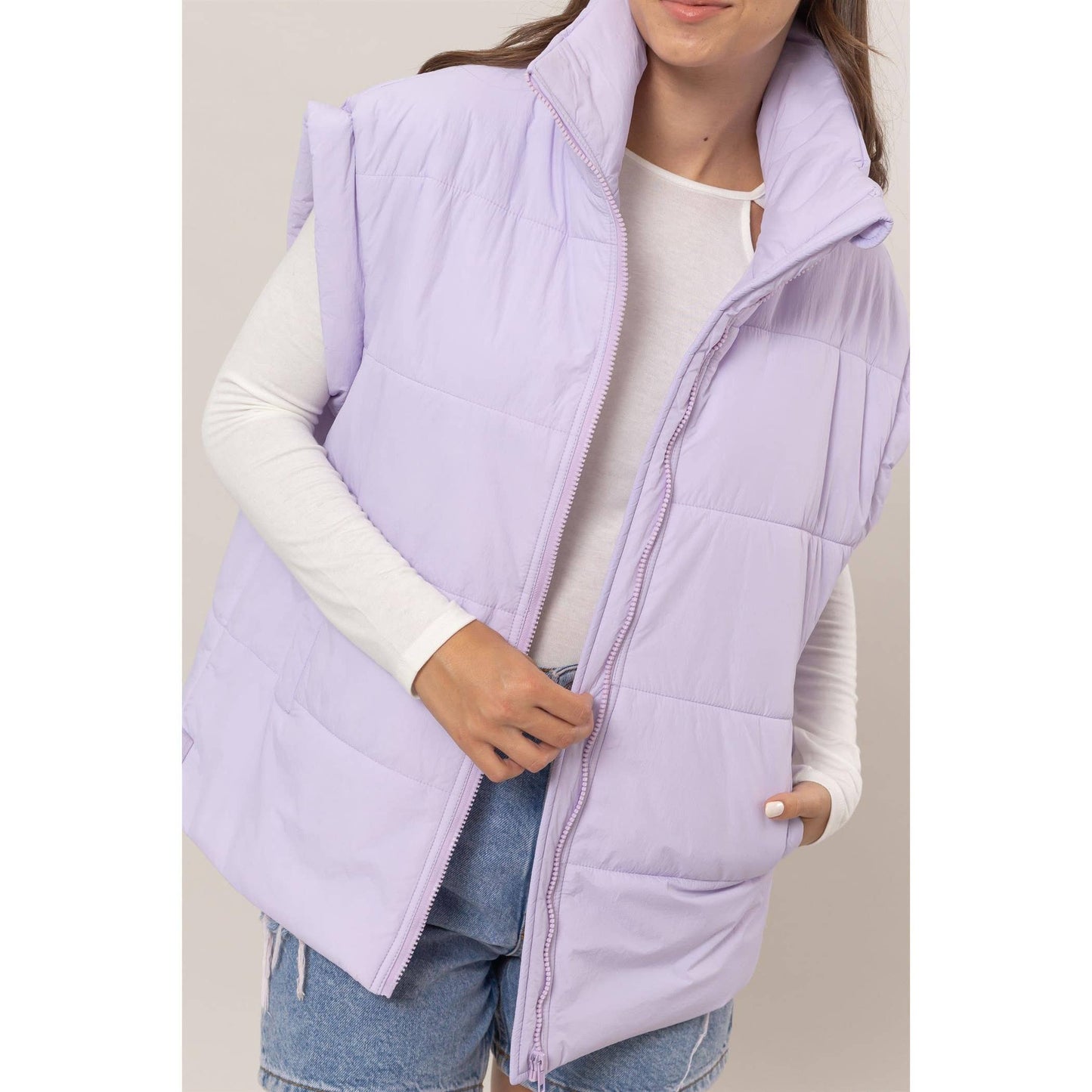 Oversized Puffer Vest