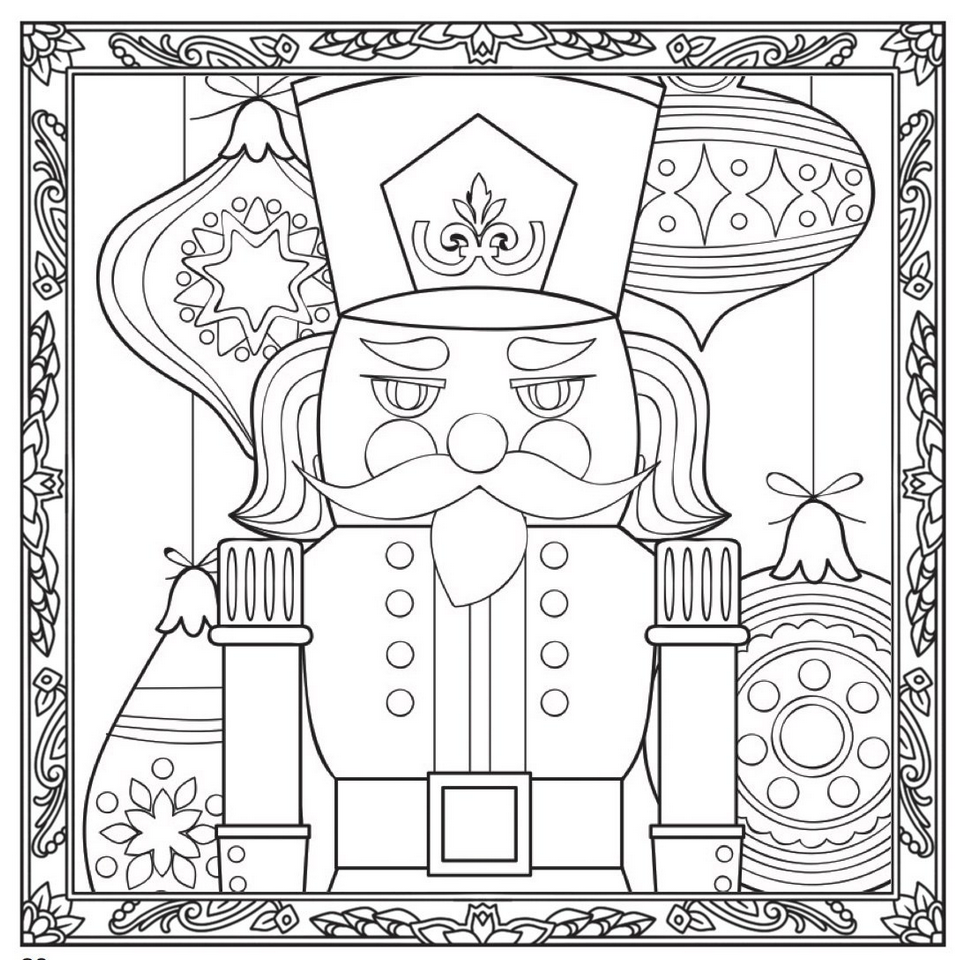 Nutcracker Sweets: Nutcracker Coloring Book