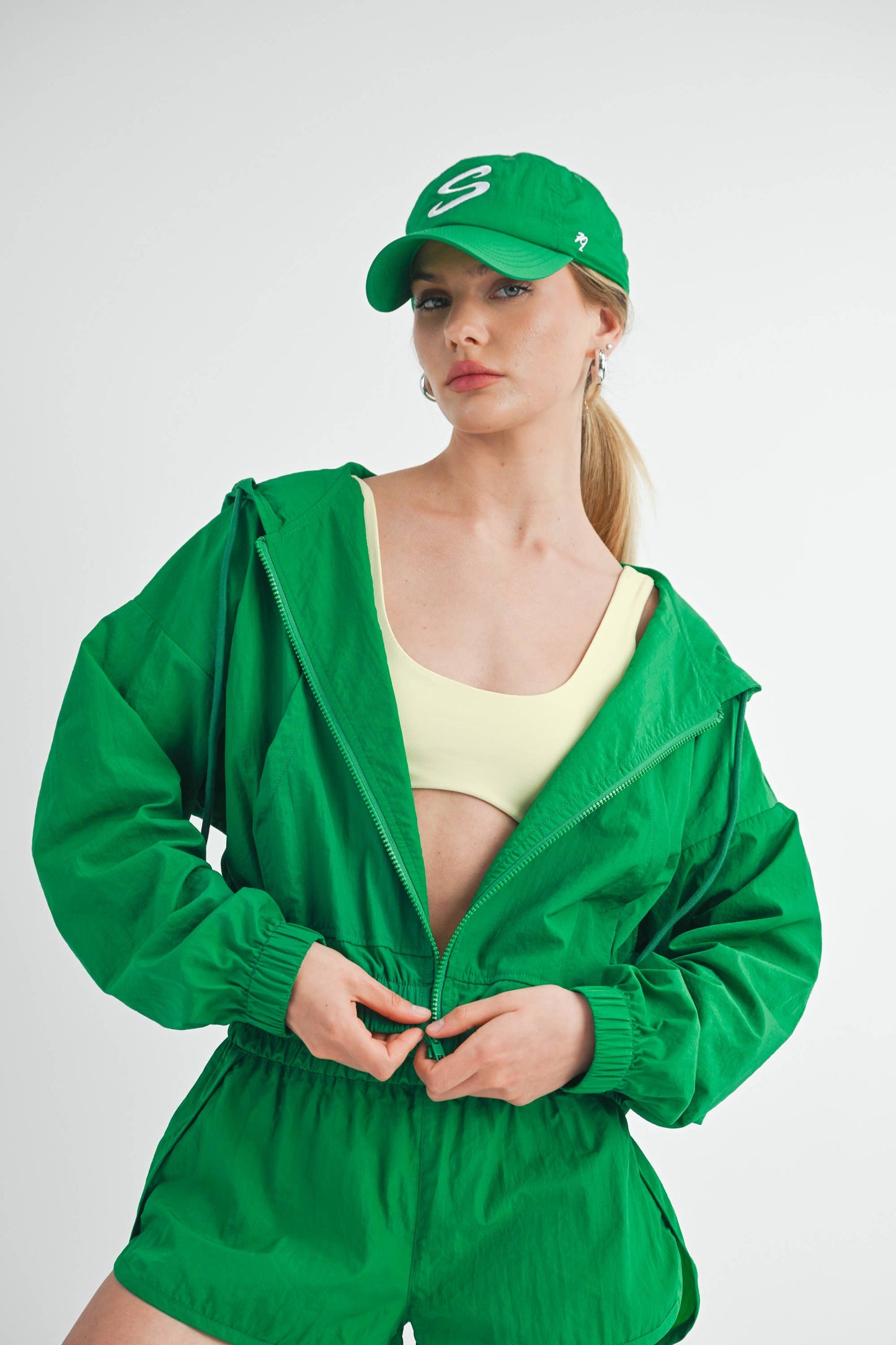 Cropped Windbreaker