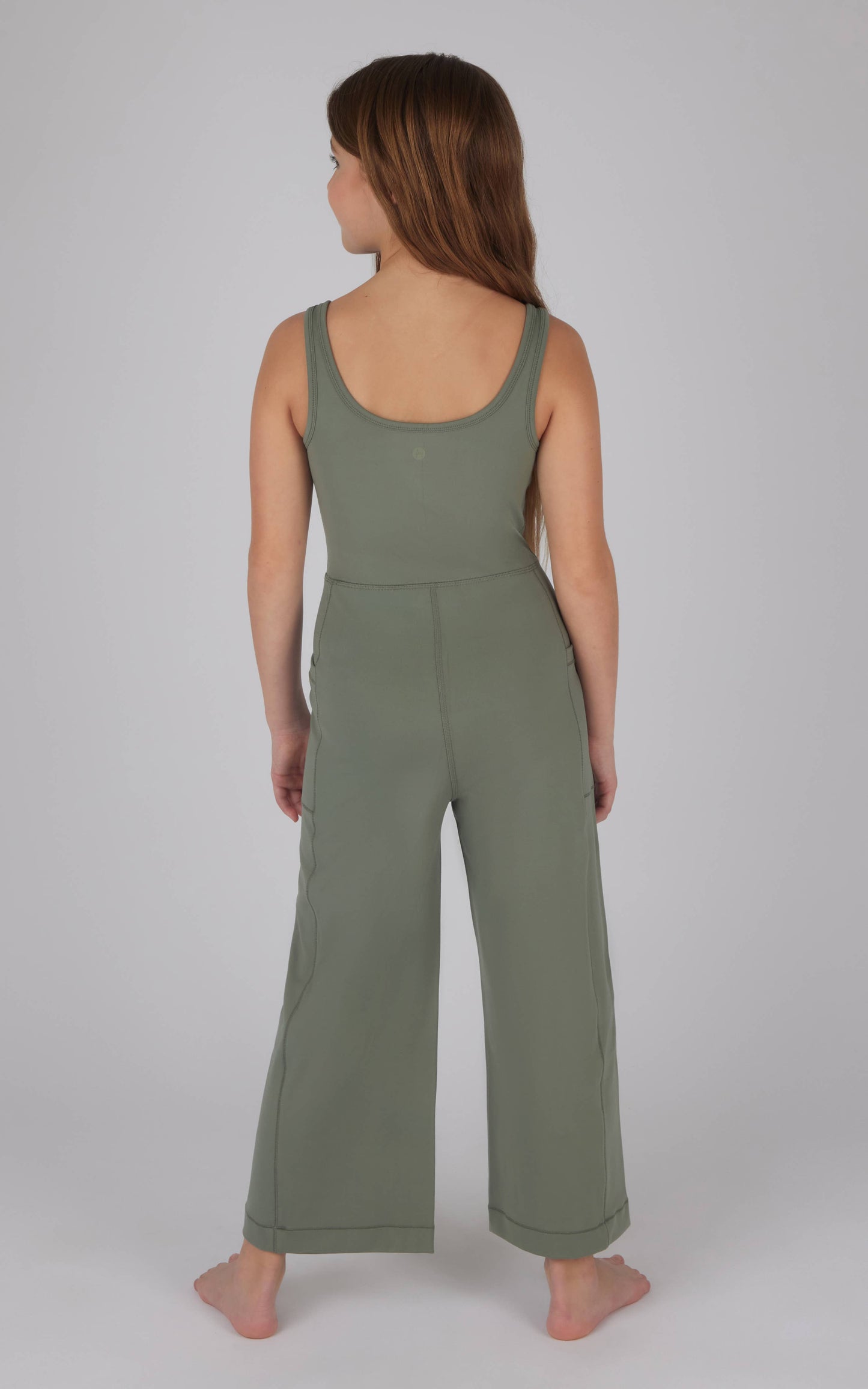 The Shortie Wideleg Cropped Romper