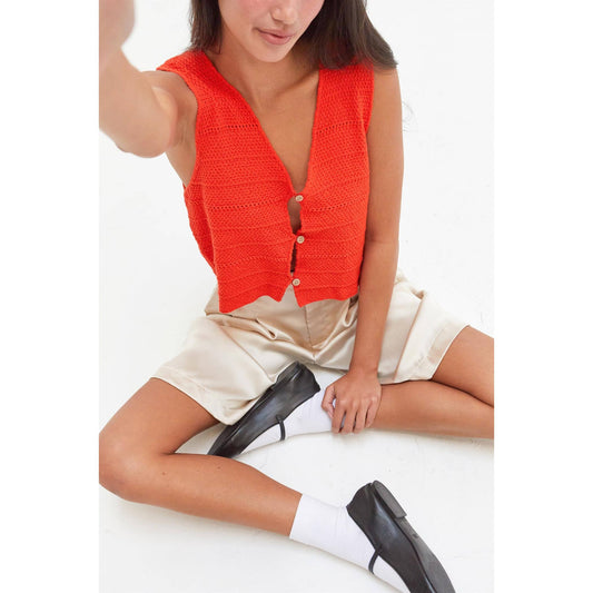 Hot Tamale Cropped Tank Vest