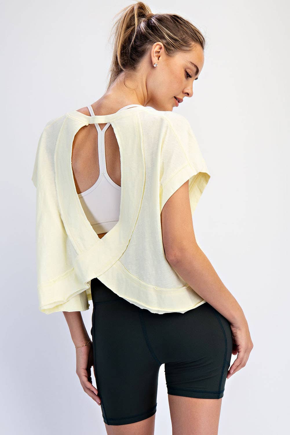 The Elles Open Back Top
