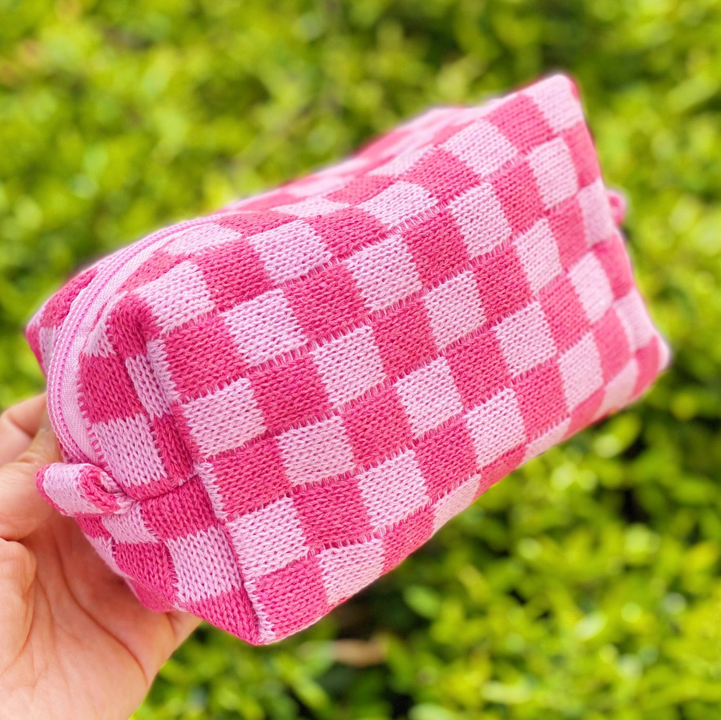 'Check Yourself' Cosmetic Bag